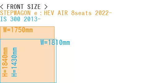 #STEPWAGON e：HEV AIR 8seats 2022- + IS 300 2013-